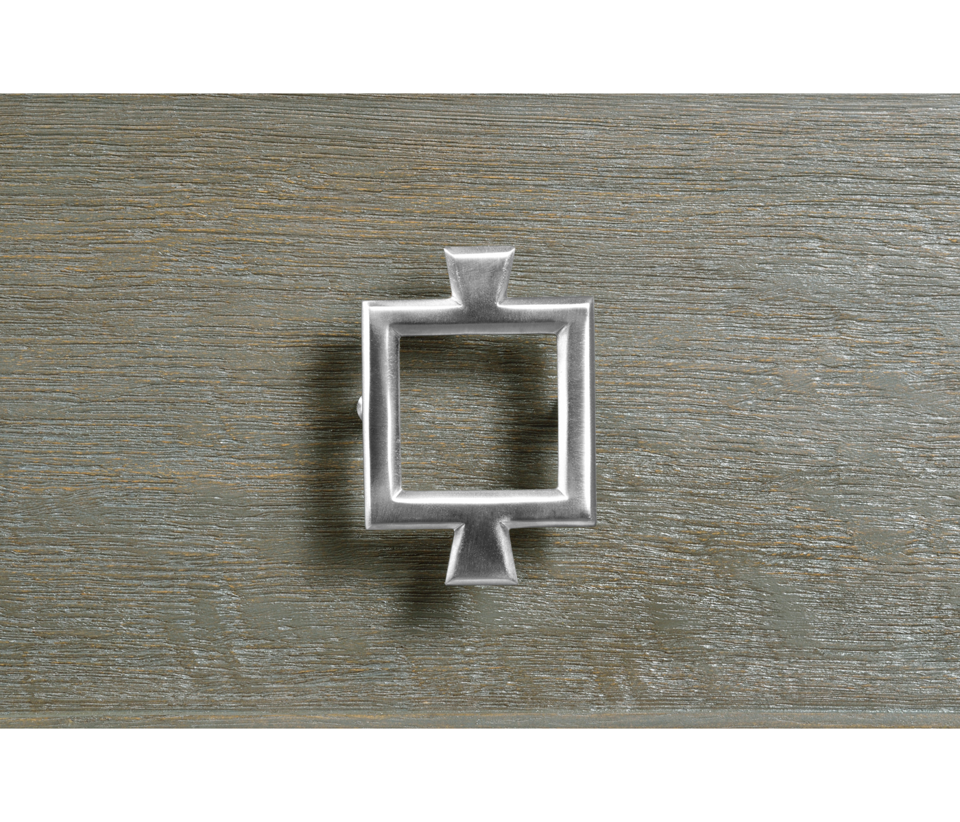 Pewter Oak Chest of Drawers with Marble Top