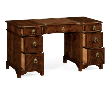 Federal Style Mahogany Kneehole Desk