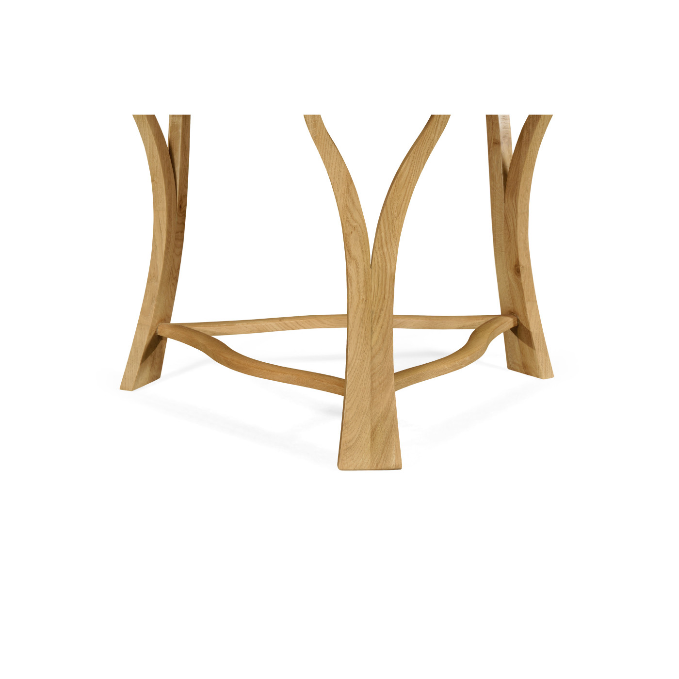 Architectural Coffee Table with Tripal Hexagonal Oysters