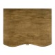 Serpentine black faux crocodile skin nightstand