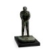 Pair of Dark Antique Bronze Golfer Bookends
