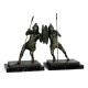 Pair of Dark Bronze Combatant Bookends