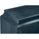 Antique Blue Oak Three-Door Buffet