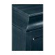 Antique Blue Oak Three-Door Buffet