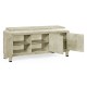 Greyed Oak Three-Door Buffet