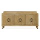 Three-door buffet in limed chestnut