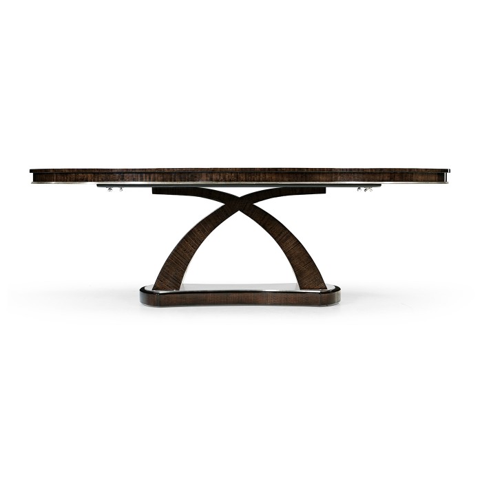Black Eucalyptus Oval Dining Table 95