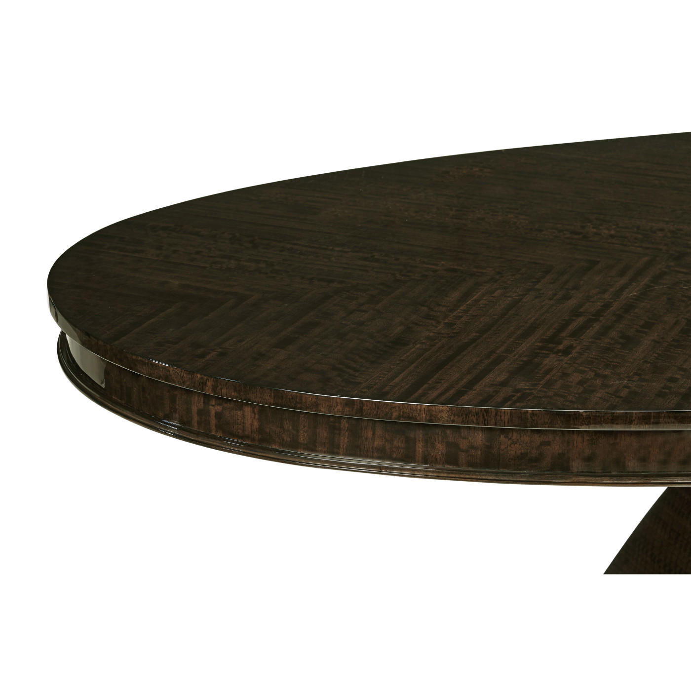 Black Eucalyptus Oval Dining Table 95
