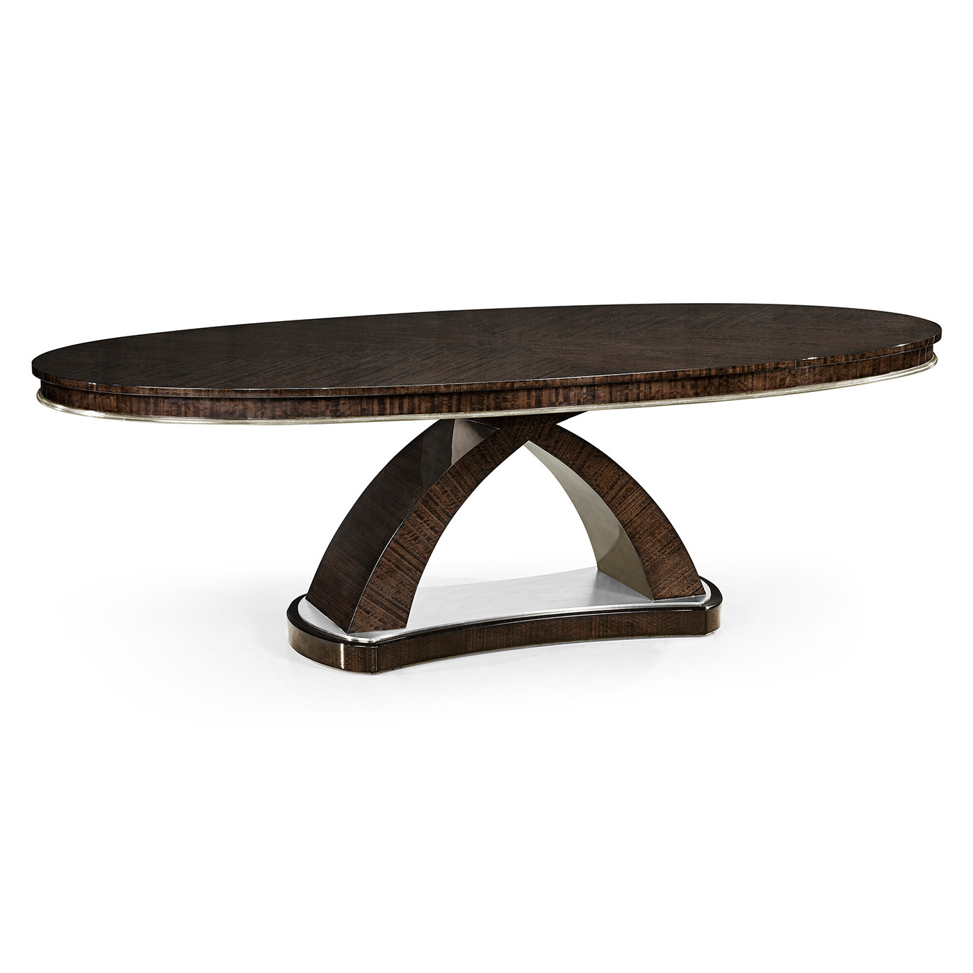 Black Eucalyptus Oval Dining Table 95