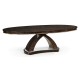 Black Eucalyptus Oval Dining Table 95