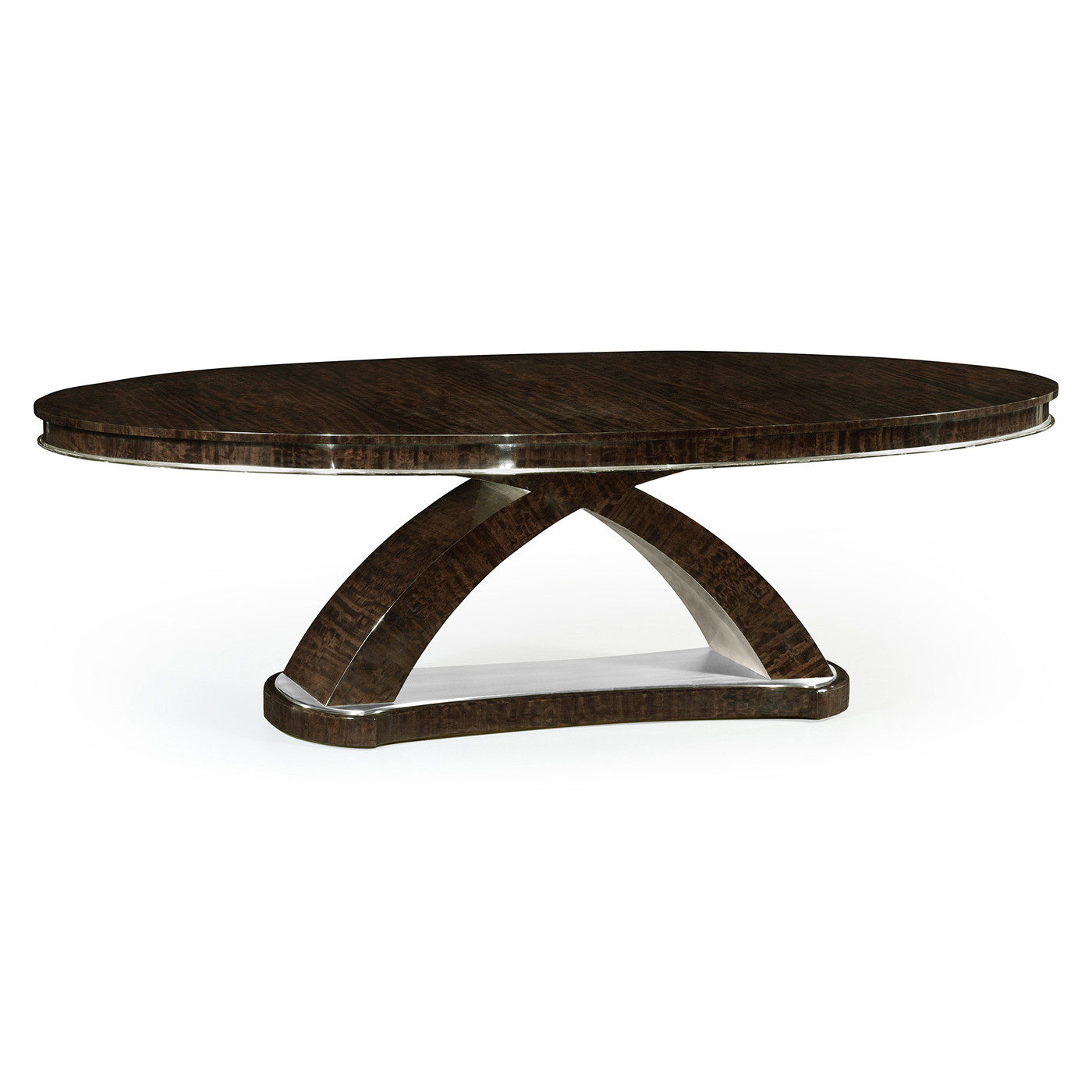 Black Eucalyptus Oval Dining Table 96