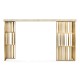 Rectangular Timberwolf Eggshell Console Table