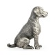 Antique White Brass Beagle Dog