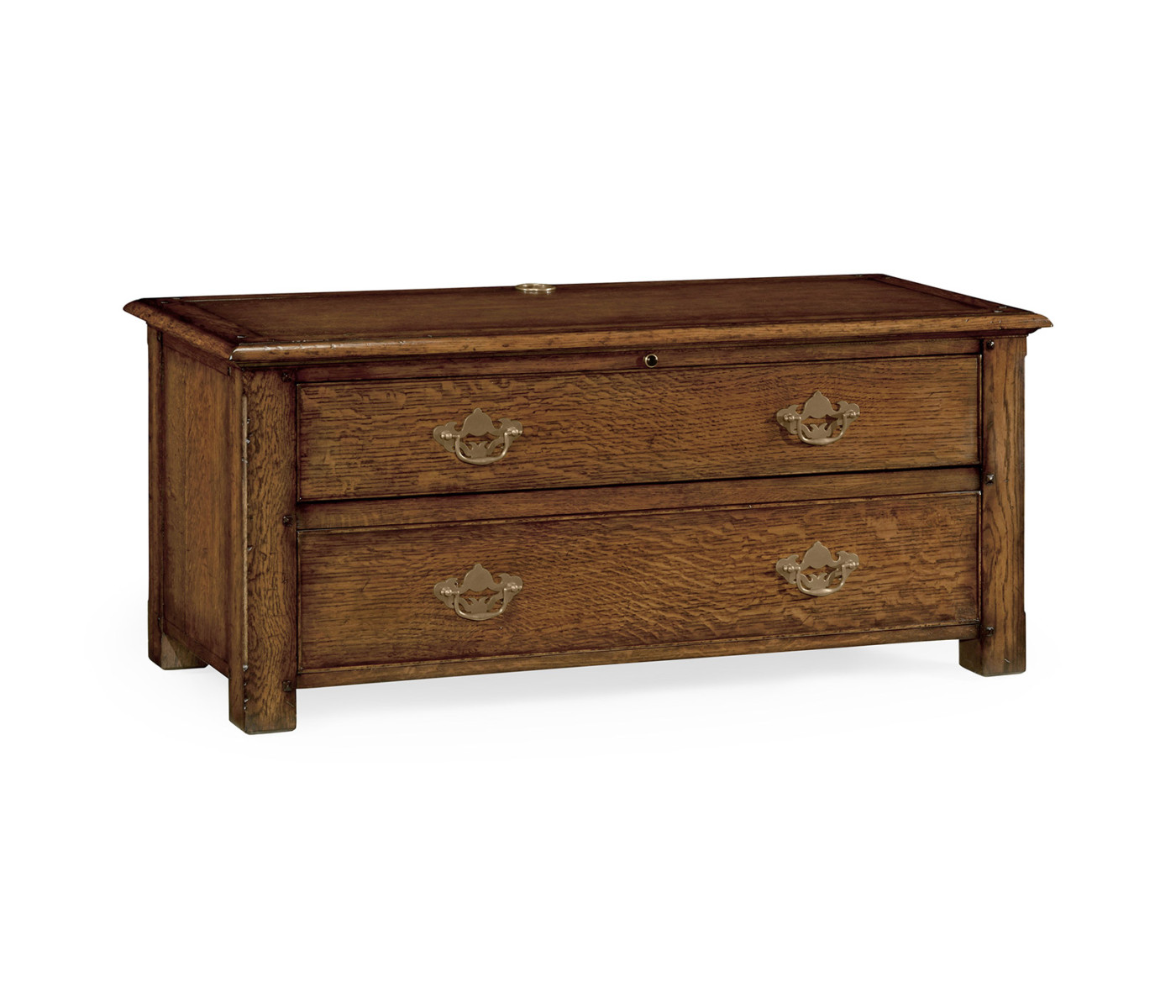 Dark Oak Rectangular Entertainment Unit