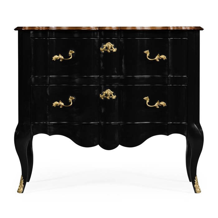 Chest of drawesr in painted black