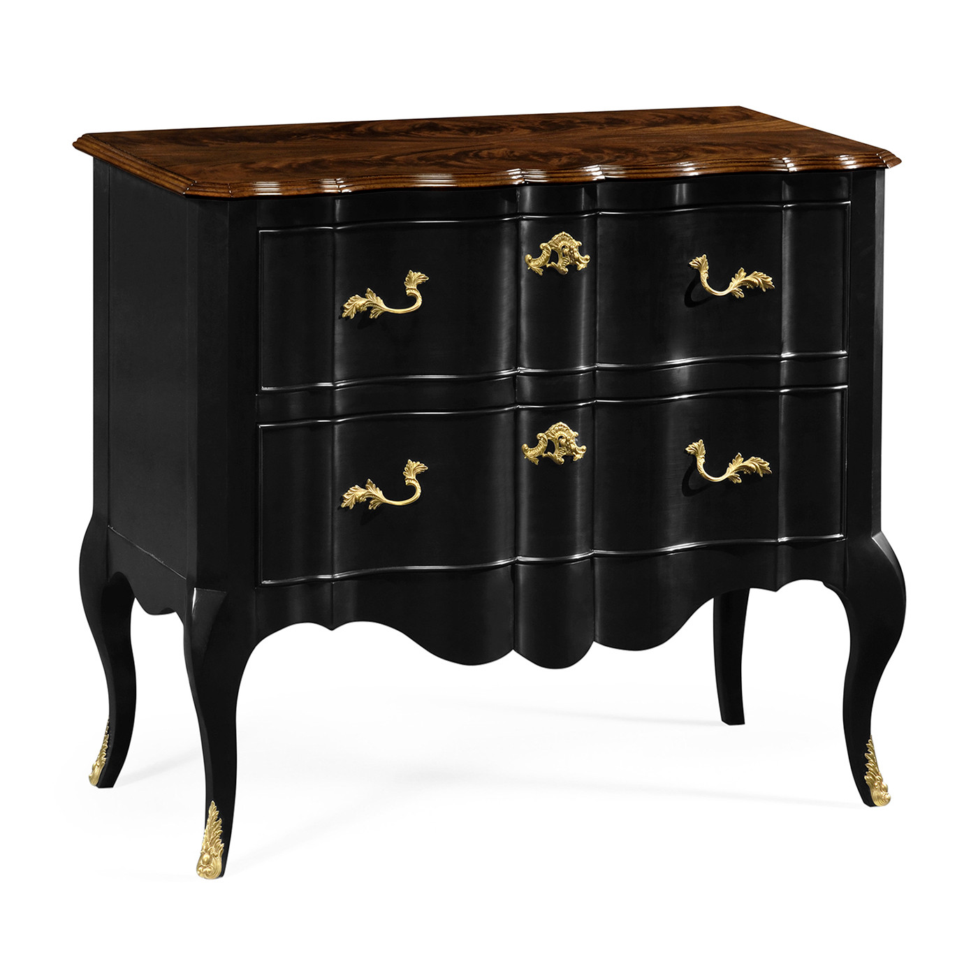 Chest of drawesr in painted black