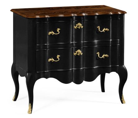 Chest of drawesr in painted black