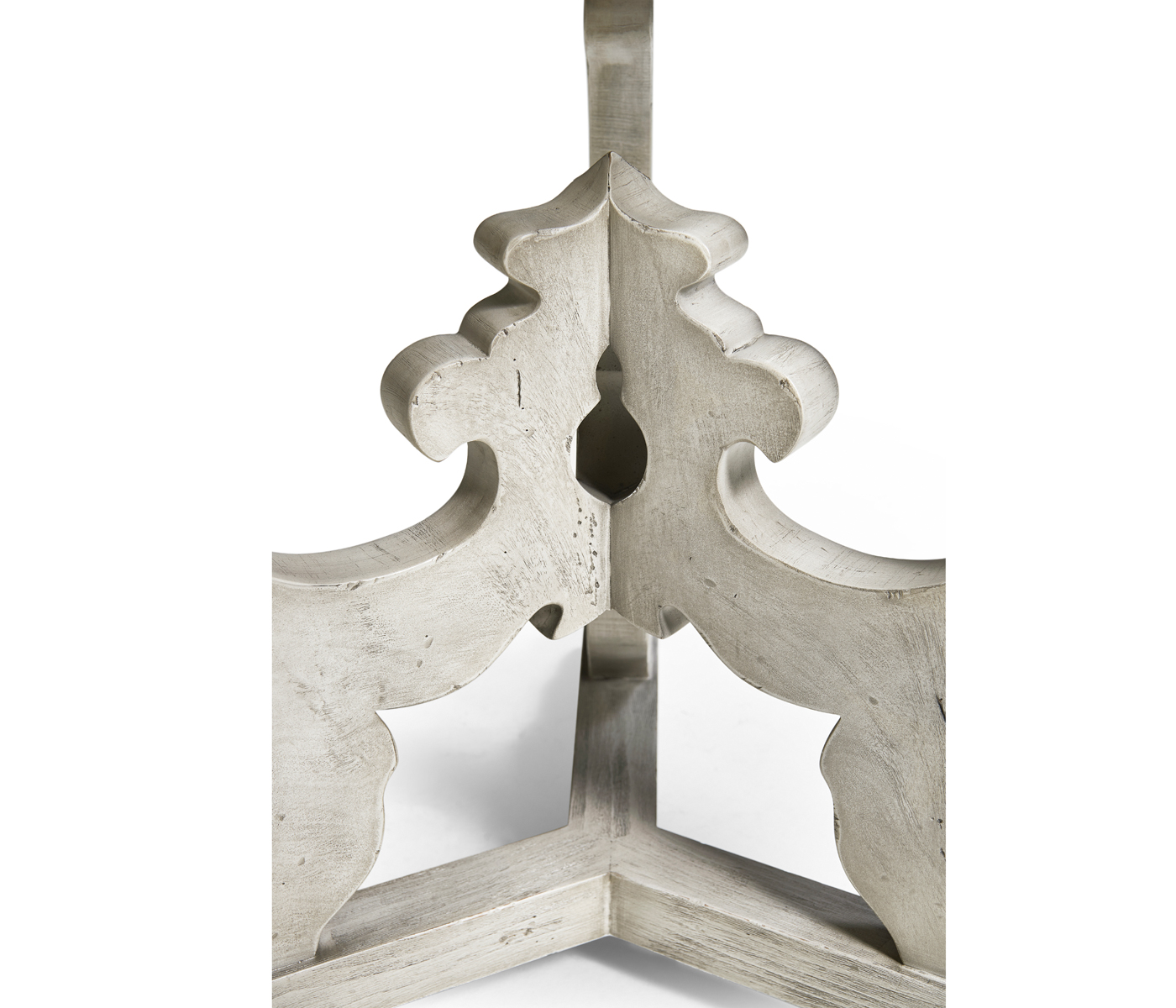 Grey Mahogany End Table