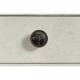 Grey mahogany bombe chest