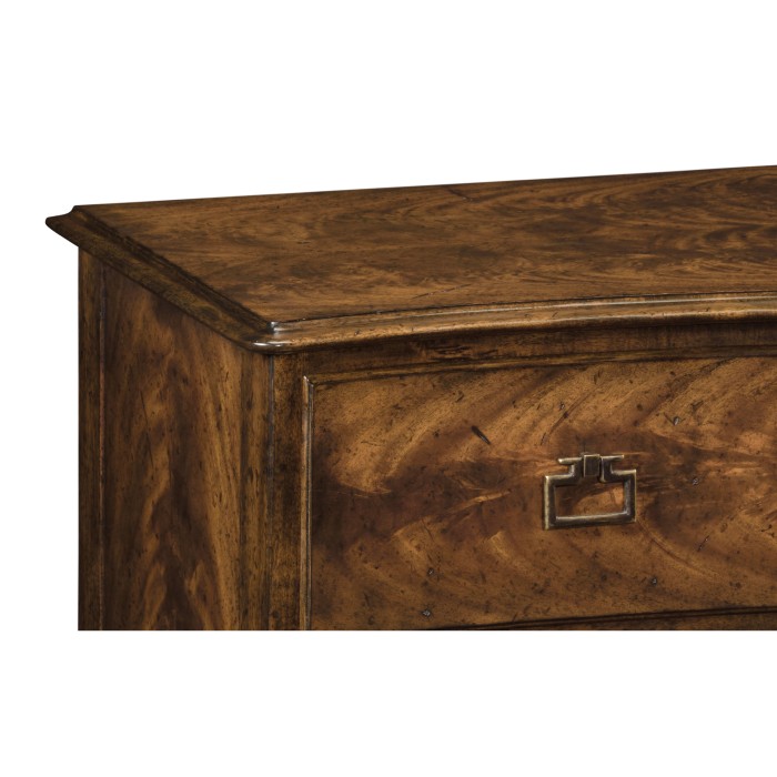 Brown Mahogany chest of drawers