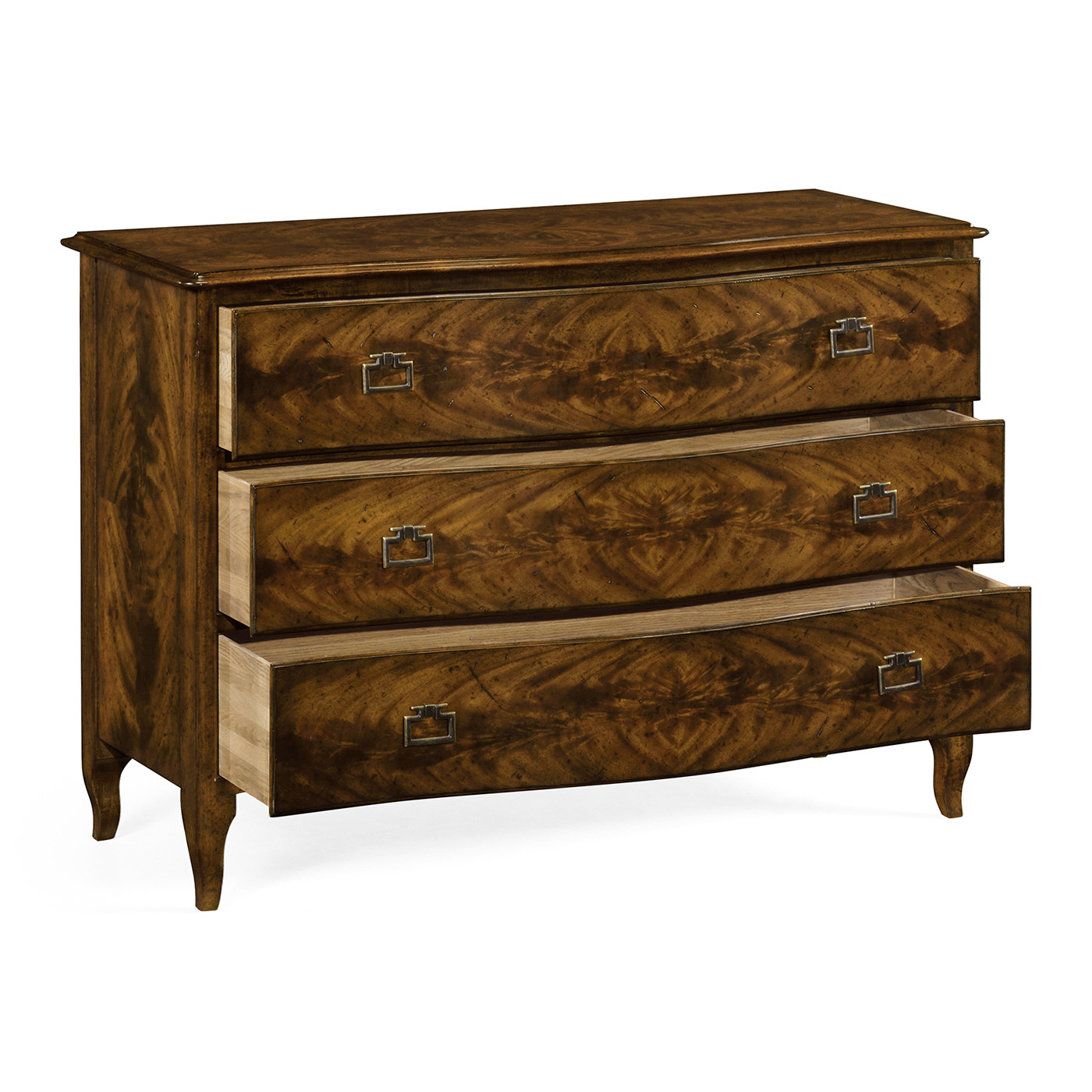 Brown Mahogany chest of drawers