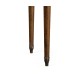 Brown mahogany lift top console table