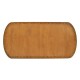 Rectangular Dining Table in Satinwood Finish 94