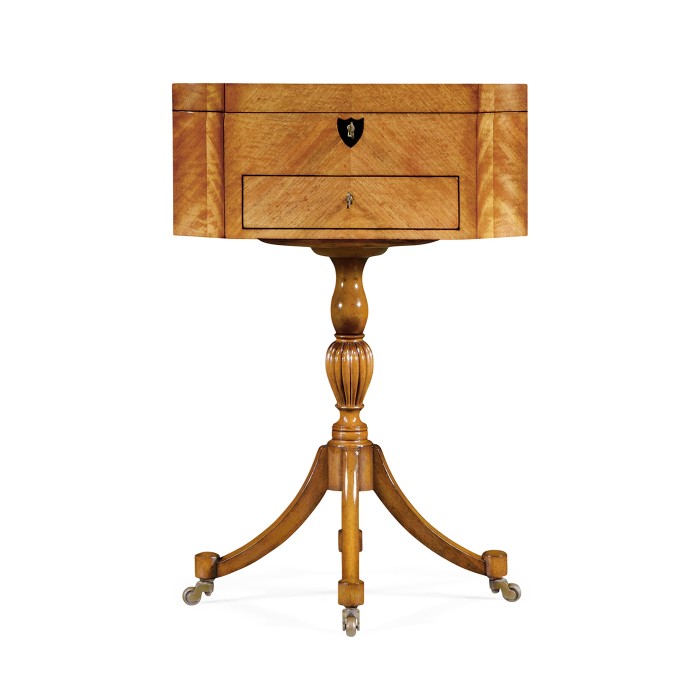Satinwood ladies work table