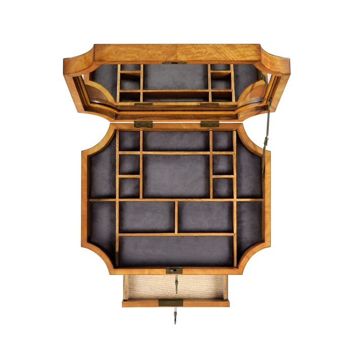 Satinwood ladies work table