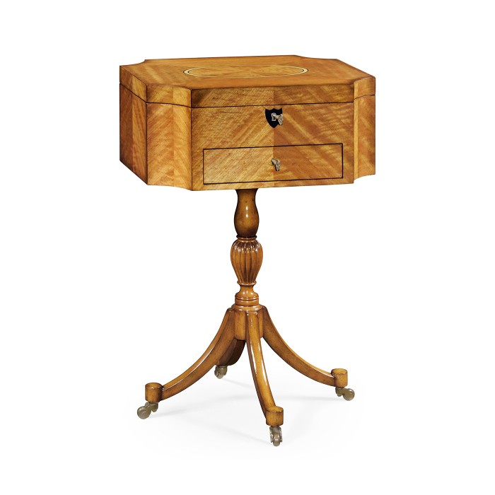 Satinwood ladies work table