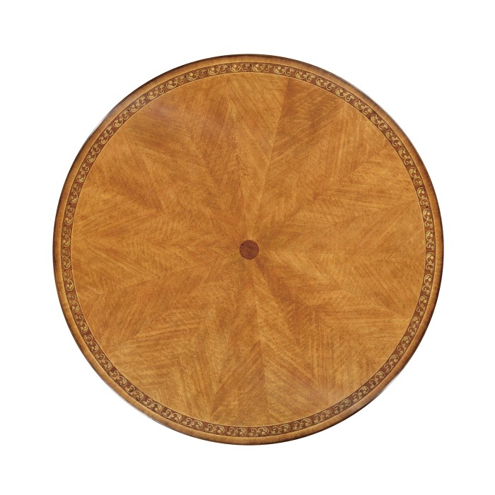 Round Dining Table with Lazy Susan 63