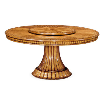 Round Dining Table with Lazy Susan 63