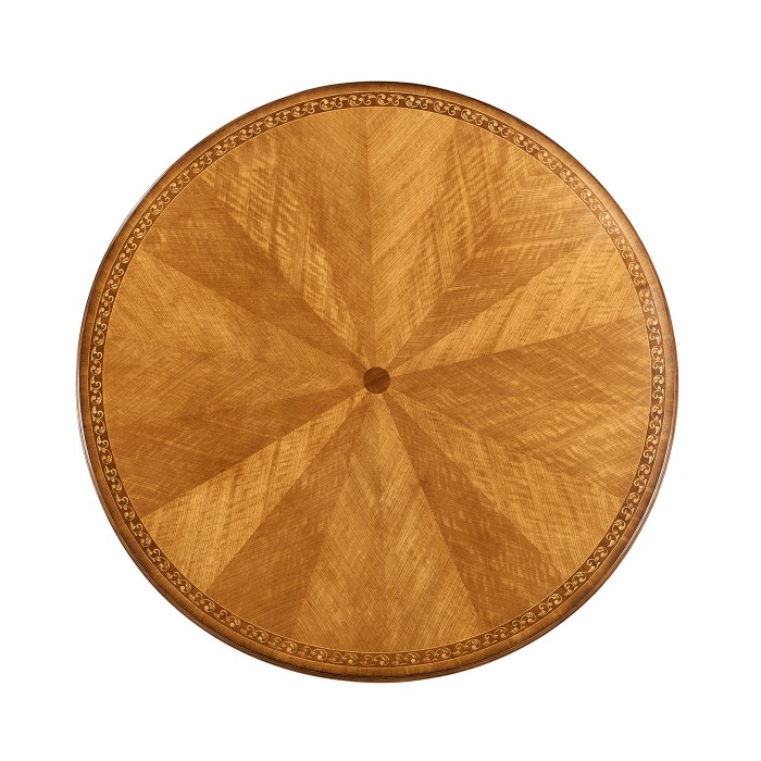 Round Dining Table with Lazy Susan 71