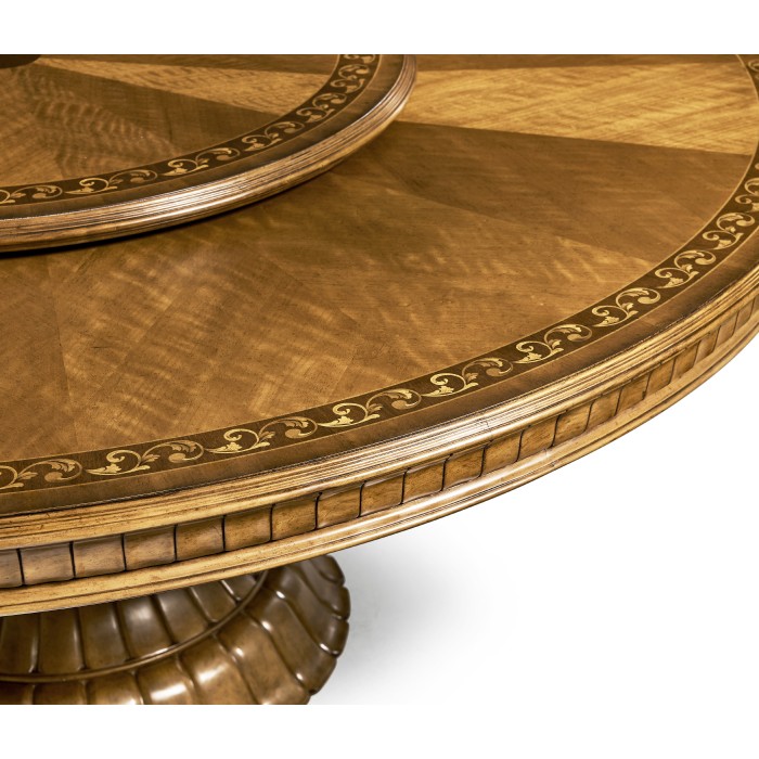 Round Dining Table with Lazy Susan 71