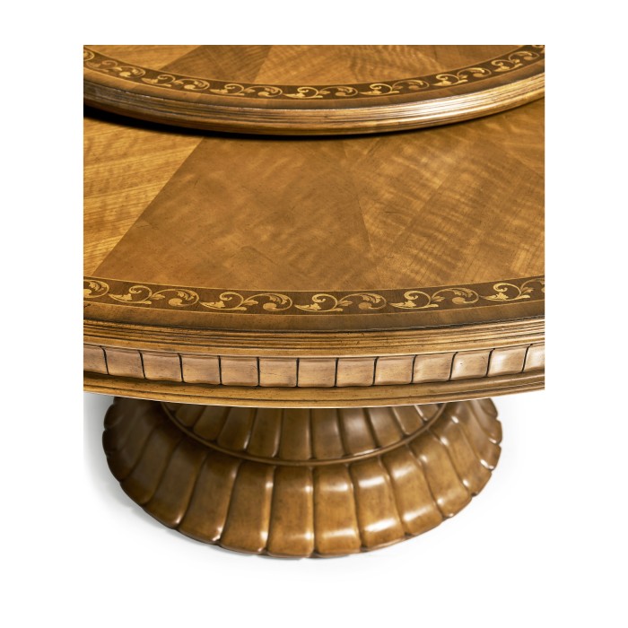 Round Dining Table with Lazy Susan 71