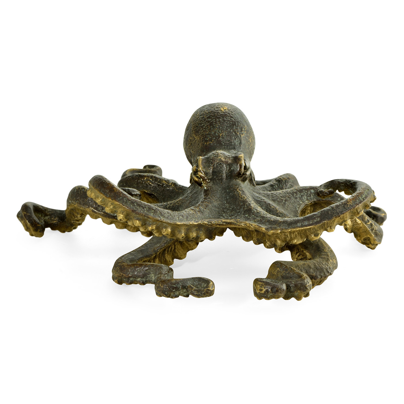 Antique Dark Bronze Octopus
