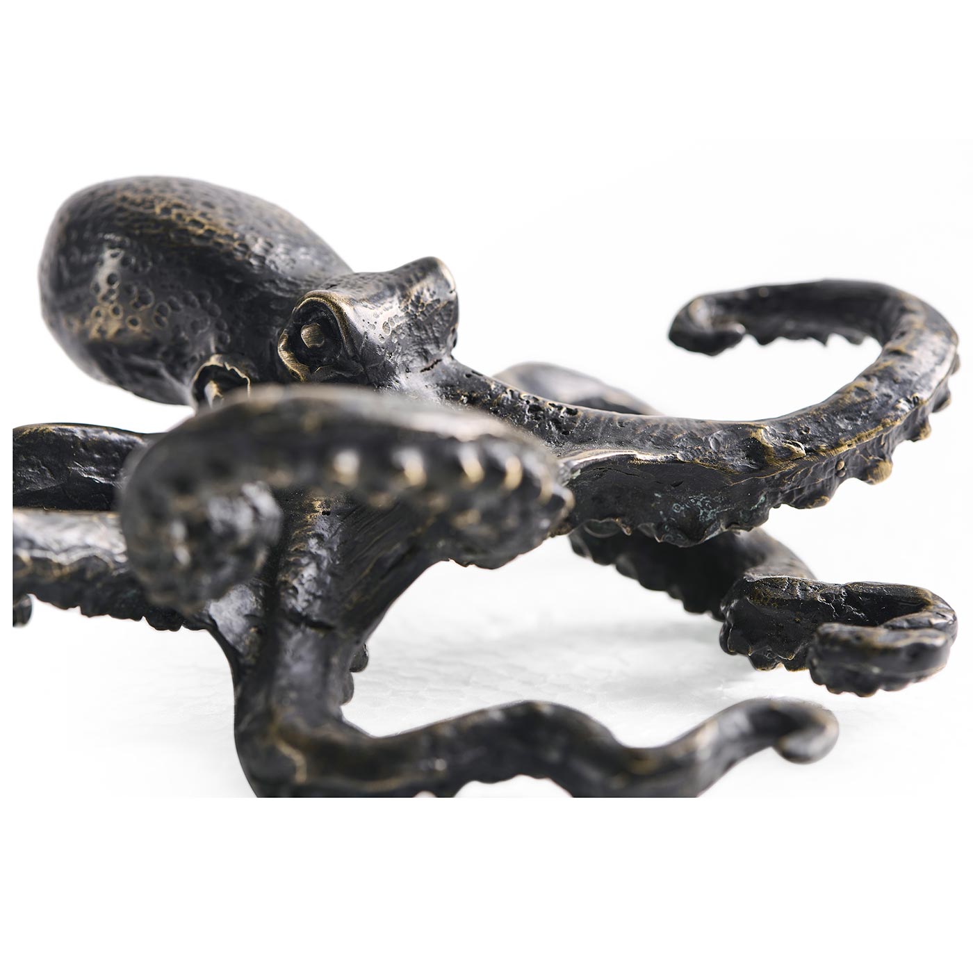 Antique Dark Bronze Octopus
