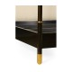 Four Poster Ebonised & Gilded UK King Bed