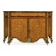 Chippendale Style Inlaid Cabinet Chest of Drawers