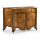 Chippendale Style Inlaid Cabinet Chest of Drawers