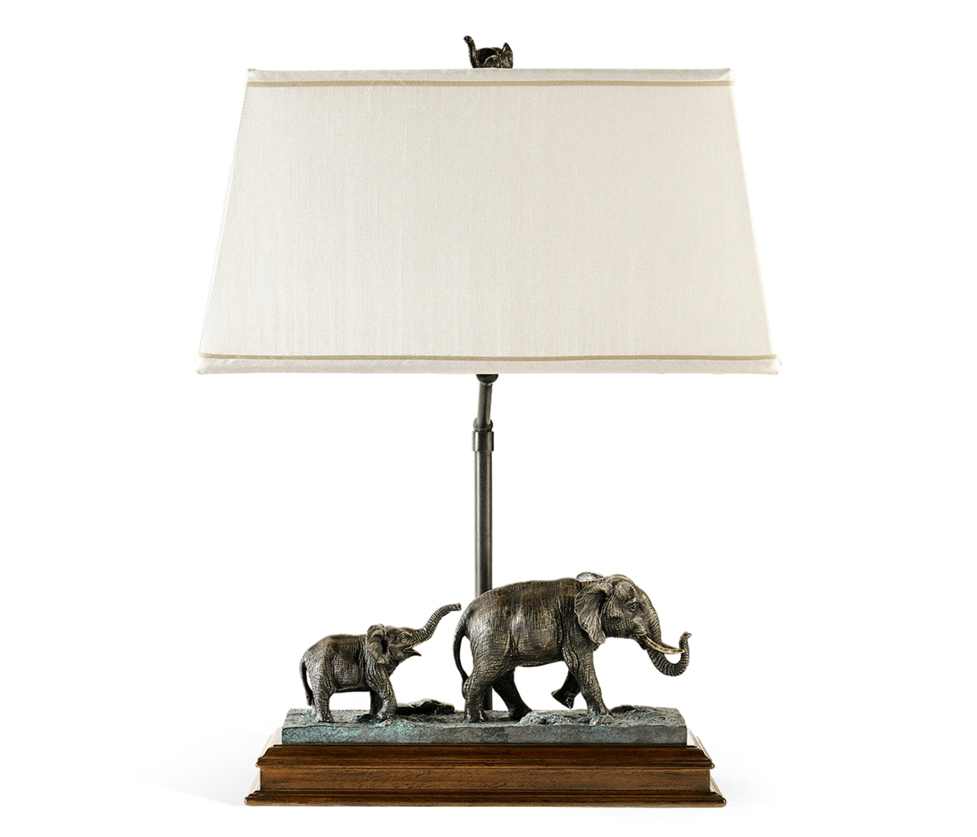 The elephant table lamp (Left)