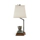 The elephant table lamp (Left)