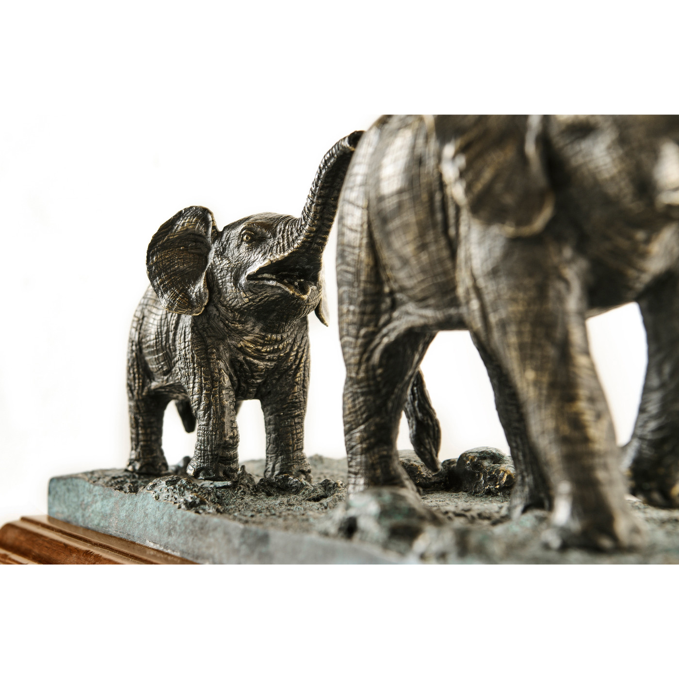 The elephant table lamp (Left)