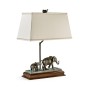 The elephant table lamp (Left)