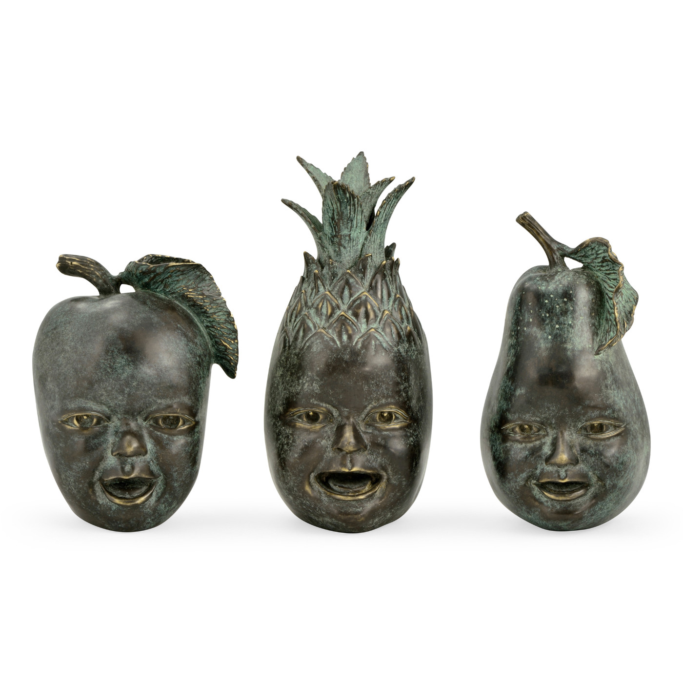 Dark Bronze Fruit & Children'S Faces
