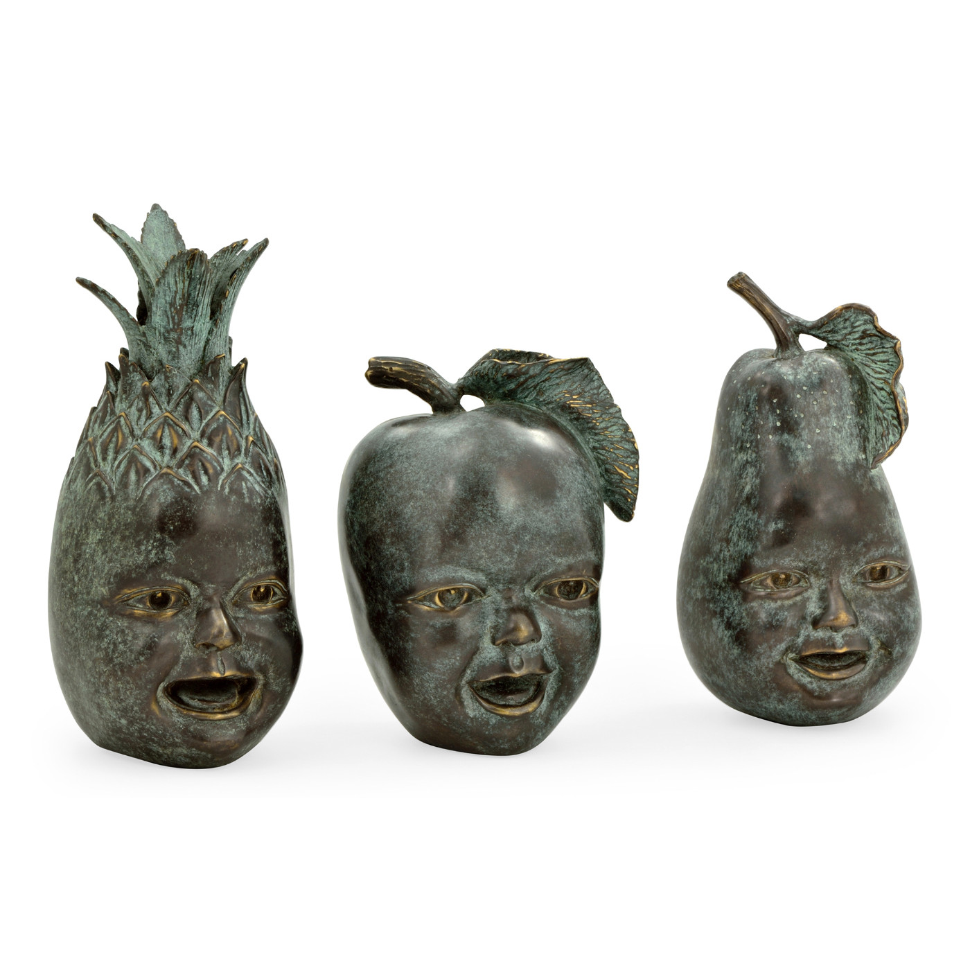 Dark Bronze Fruit & Children'S Faces