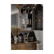 Set of Light Brass Miniature Dining Chairs