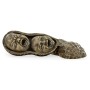 Antique Dark Bronze Peanut Shell