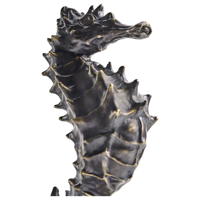 Antique Dark Bronze Seashorse