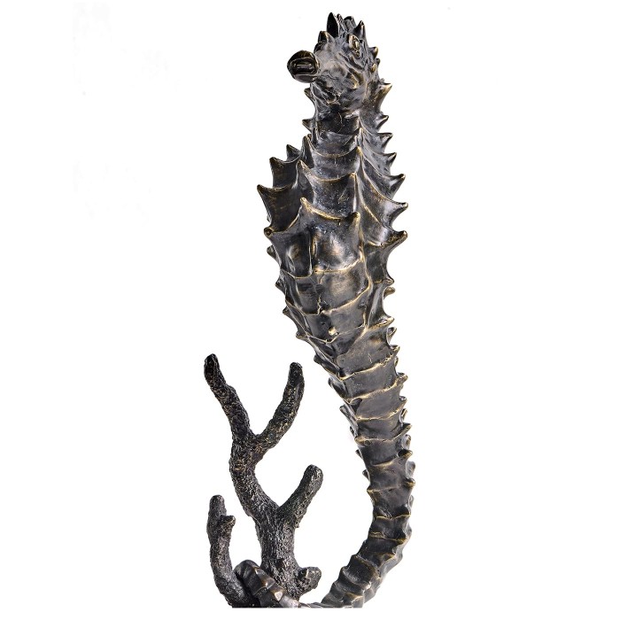 Antique Dark Bronze Seashorse